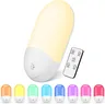Veilleuse RGB 16 couleurs LED télécommande veilleuses à… – vue 1