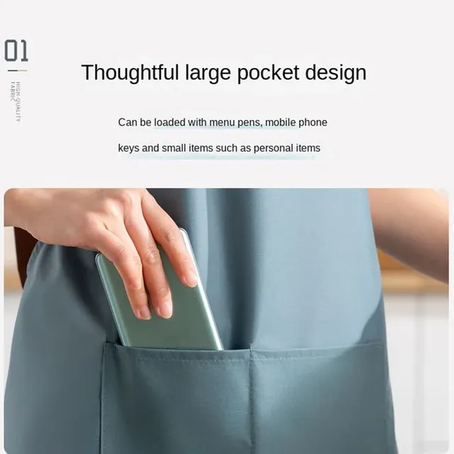 Tablier de cuisine imperméable à l'huile – vue 6
