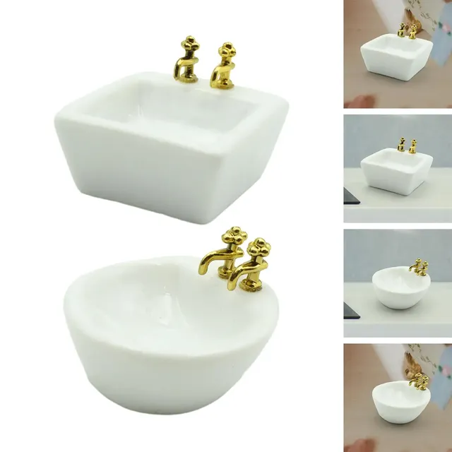 Lavabo de simulation de maison de courses – vue 4