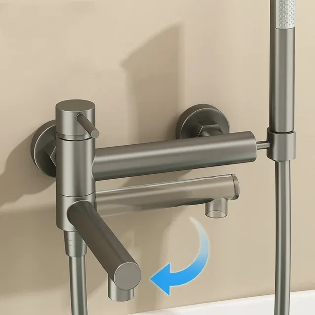 Robinet de baignoire-douche de salle de bains – vue 4