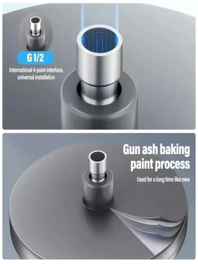Pommeau de douche à grand panneau de 230mm – vue 5