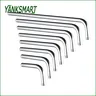 Bras douche mural coudé tubulaire rond acier inoxydable… – vue 1