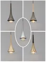 Pendentif LED lumières miroir lampe réglable en… – vue 3