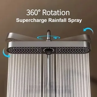 Pommeau de douche à pulvérisation de pluie haute pression