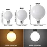 Ampoule LED laiteuse E27 AC 220V 110V G80 G95 G125 – vue 2