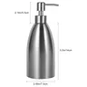 Distributeur de savon en acier inoxydable de 500ml – vue 6