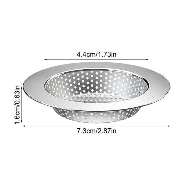 Crépine évier acier inoxydable 304 antirouille panier… – vue 6