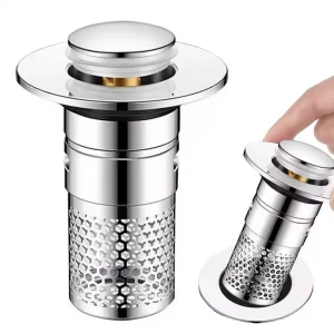 Bouchon de fuite ABS pour lavabo de cuisine, filtre de vidange de sol, Anti-odeur, Pop-Up, noyau de rebond, bouchon de lavabo, filtre d&rsquo;évier pour cheveux