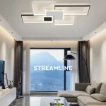 Dimmable 2025 nouveaux lustres LED modernes plafonniers salon salle à manger salle d&rsquo;étude chambre allée salon hall lampes éclairage intérieur