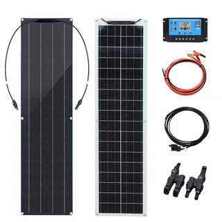 Xinpuguang 50 Watt 12V 100 Watt Kit de démarrage complet de panneaux…