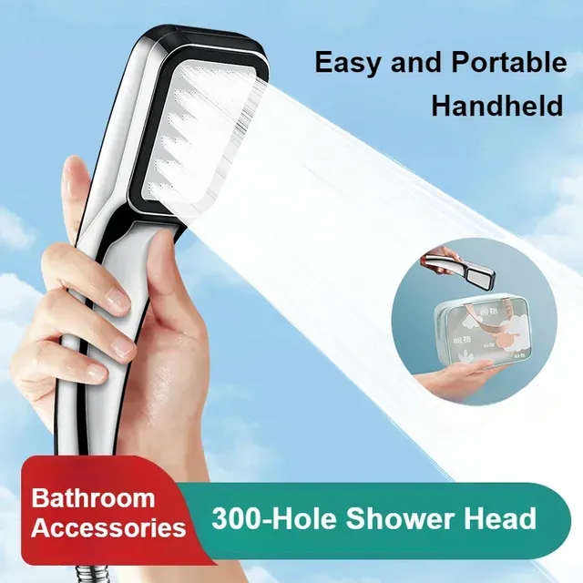 Buse de douche à main pressurisée – vue 2