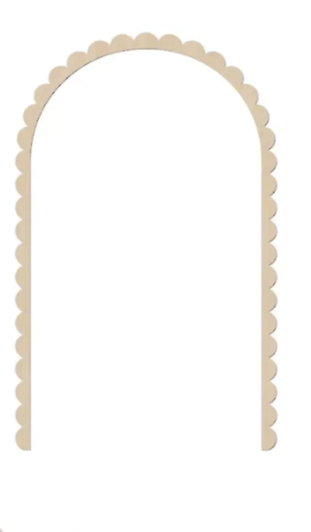 Arc mural en bois décor panneau mural en bois moderne… – vue 4
