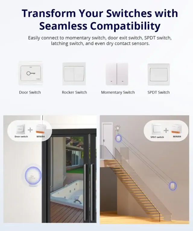 SONOFF-MINI Commutateur WiFi R4 – vue 4