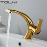 Robinet mitigeur lavabo contemporain bec long courbé… – vue 3
