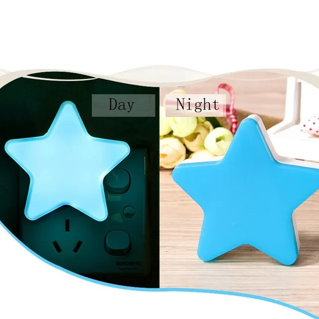 LED étoiles veilleuses prise ue/US lampe de nuit lumière… – vue 6