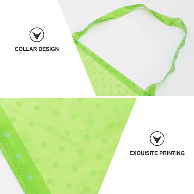 Tablier de cuisine imperméable en PVC Transparent – vue 4