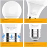 Ampoule LED lampes E27 AC220V 240V ampoule blanc… – vue 2