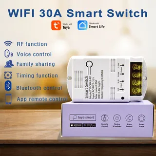 Tuya-Commutateur WiFi intelligent