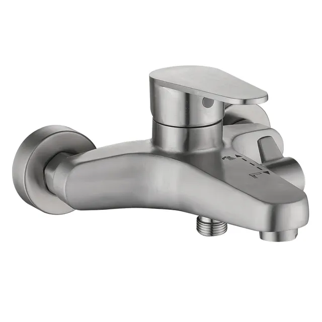 Robinet mitigeur de salle de bains et de douche en acier… – vue 4