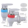 Robinet poussoir plastique ABS blanc compact levier plat… – vue 6