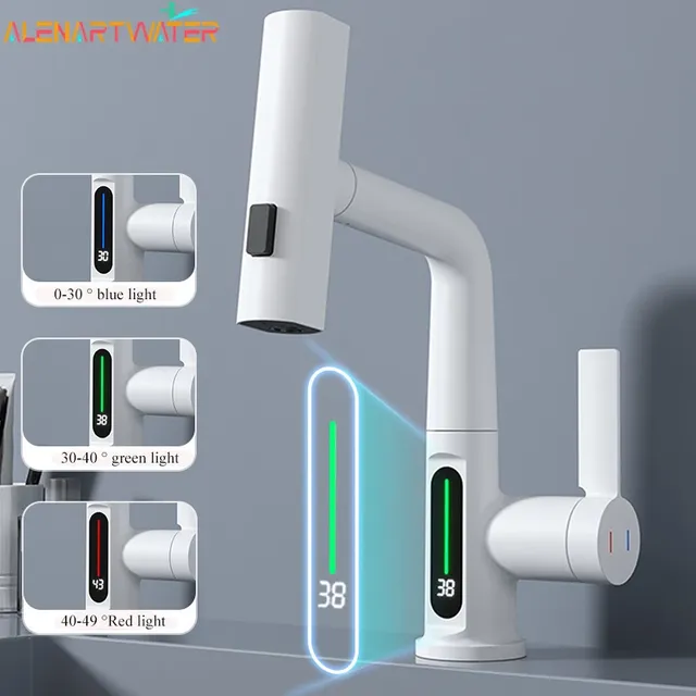 Robinet de lavabo cascade – vue 2