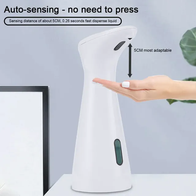 Distributeur automatique sans contact capteur infrarouge… – vue 3
