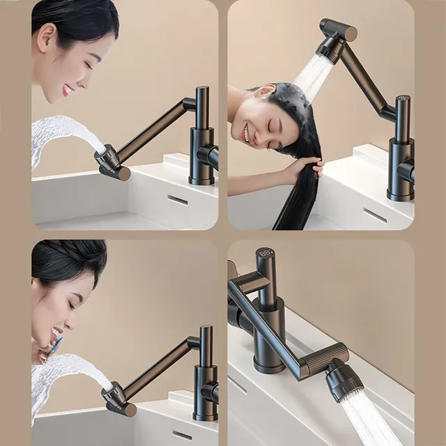 Robinet de lavabo LED à affichage numérique – vue 3