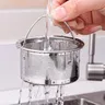 Filtre évier acier inoxydable renforcé perforé poignée… – vue 1