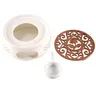 Support chauffeplat théière base isolante porcelaine… – vue 4