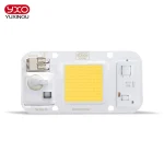 Puce d&rsquo;ampoule LED COB intelligente IC, 20W 30W 50W 230V, entrée IP65, étanche pour projets de lumière d&rsquo;inondation de rue, Options blanc froid/chaud
