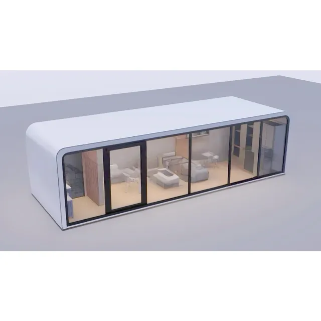 Conteneur de Villa en acier léger ignifuge – vue 2
