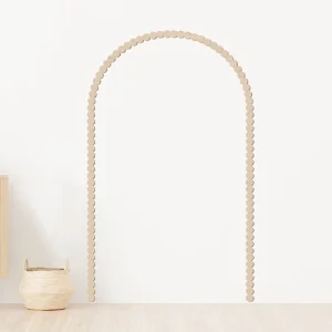 Arc mural en bois décor panneau mural en bois moderne festonné garniture murale Accent bricolage arc en bois en forme de cadre en bois festonné Arc mural en bois décor panneau mural en bois moderne festonné garniture murale Accent bricolage arc en bois en forme de cadre en bois festonné