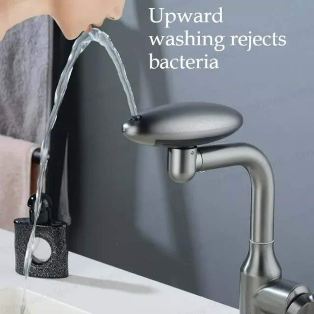 Robinet de lavabo cascade multifonctionnel – vue 3