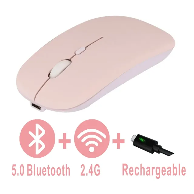Souris Bluetooth Rechargeable sans fil double Mode 5.2… – vue 5