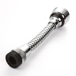 360 ° Extension de robinet Flexible, évier de cuisine pliable, matériau de fixation de tête de pulvérisation: acier inoxydable + couleur argent ABS 360 ° Extension de robinet Flexible, évier de cuisine pliable, matériau de fixation de tête de pulvérisation: acier inoxydable + couleur argent ABS