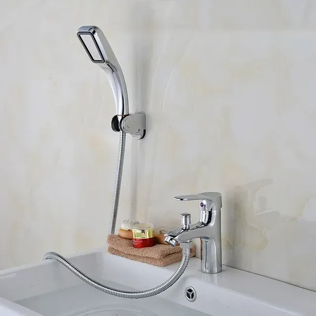 Mitigeur lavabo monocommande chromé contemporain… – vue 5