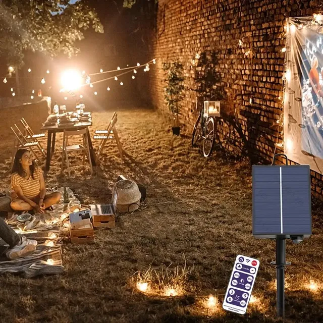 Boîte de batterie solaire pour lampes LED extérieures et… – vue 3