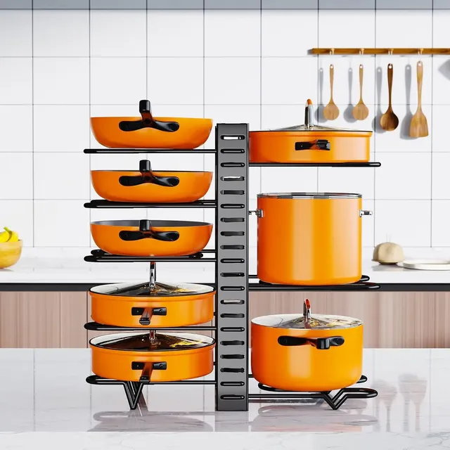 Organisateur de casseroles et poêles pour armoire – vue 2