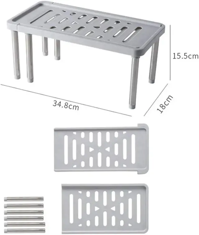Armoire étagère de rangement support cuisine comptoir… – vue 2