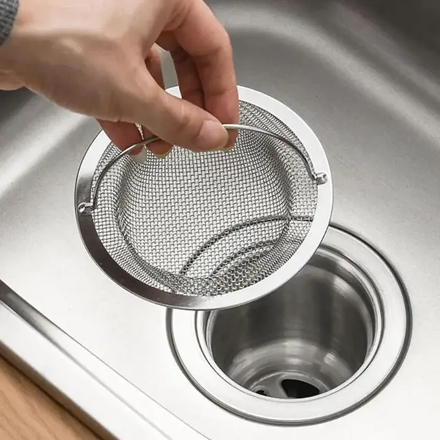 Filtre d'évier de cuisine en acier inoxydable – vue 4
