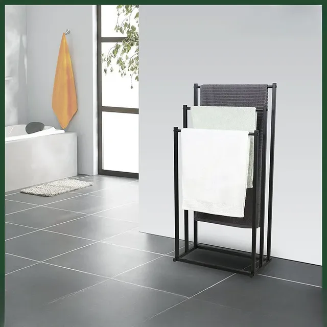 Porte-serviettes Vertical en métal Non perforé – vue 3