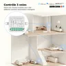 Avoir Wifi interrupteur sans fil Bronze brossé panneaux… – vue 3