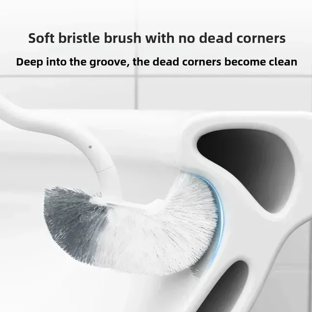 Brosse de toilette en forme de S – vue 3