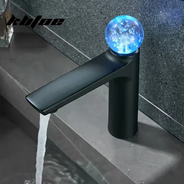 Robinet de lavabo salle de bains robinet d'évier chaud… – vue 3