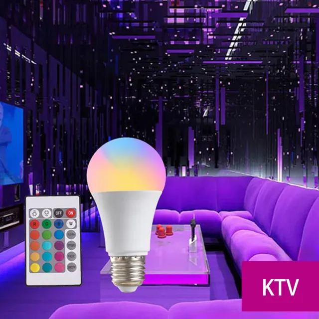 Ampoule LED multicolore RGB – vue 5