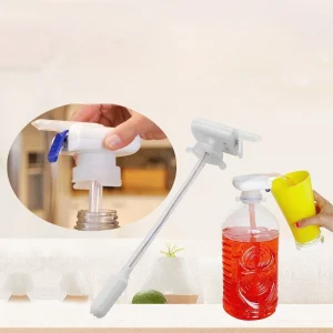 Pompe à eau en bouteille distributeur d&rsquo;eau automatique distributeur de seau de boisson paille de boisson pompe anti-fuite presse à main Gadget cuisines