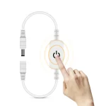 DC 12 V-24 V 4A capteur tactile variateur de lumière contrôleur de luminosité réglable en continu variateur tactile pour bande lumineuse LED