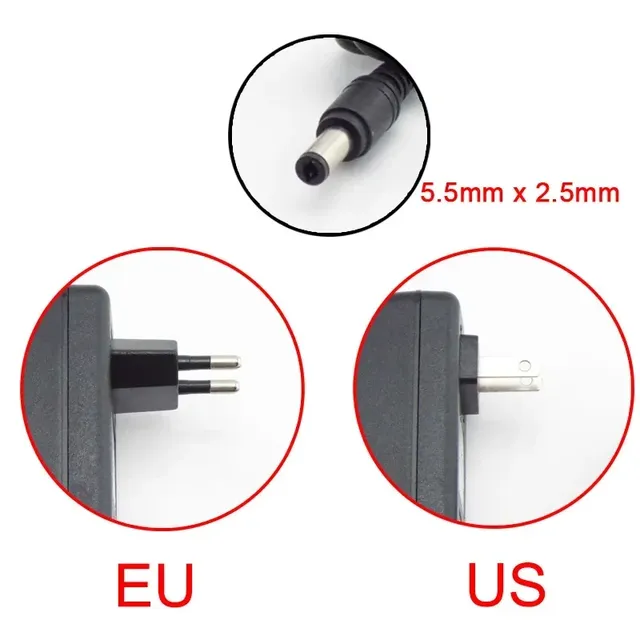 Adaptateur d'alimentation AC 220V DC 3V 5V 6V 8v 9V 10V… – vue 3