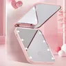 Miroir maquillage pliable compact LED portable voyage… – vue 1