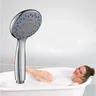 Pommeau douche main ronde multijets chrome buses… – vue 1